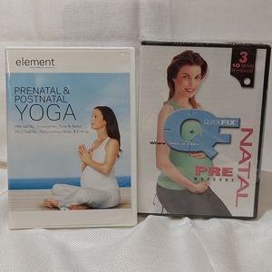 Prenatal&Postnatal Yoga/Prenatal Workout DVDs